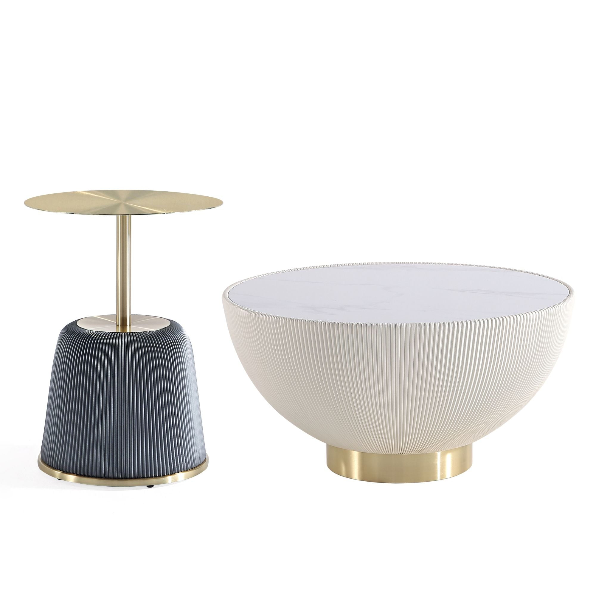 Anderson Coffee Table & End Table 1.0 with Steel Frame - Multi-Color ...