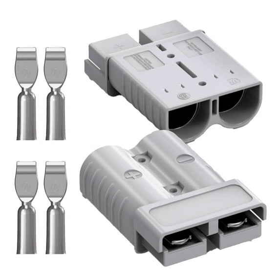 Anderson Connector, 175AMP 1/0AWG Battery Quick Connect/Disconnect Connector Kit for Cable RV Truck Winch(2 Pack)