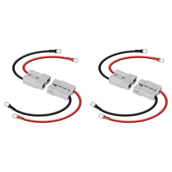 Anderson Connector 50A Kit Anderson Plug 8 Guage 30cm