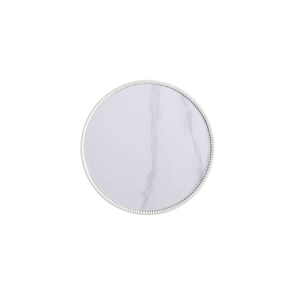 Anderson End Table 1.0 and End Table 2.0 in Cream - Set of 2