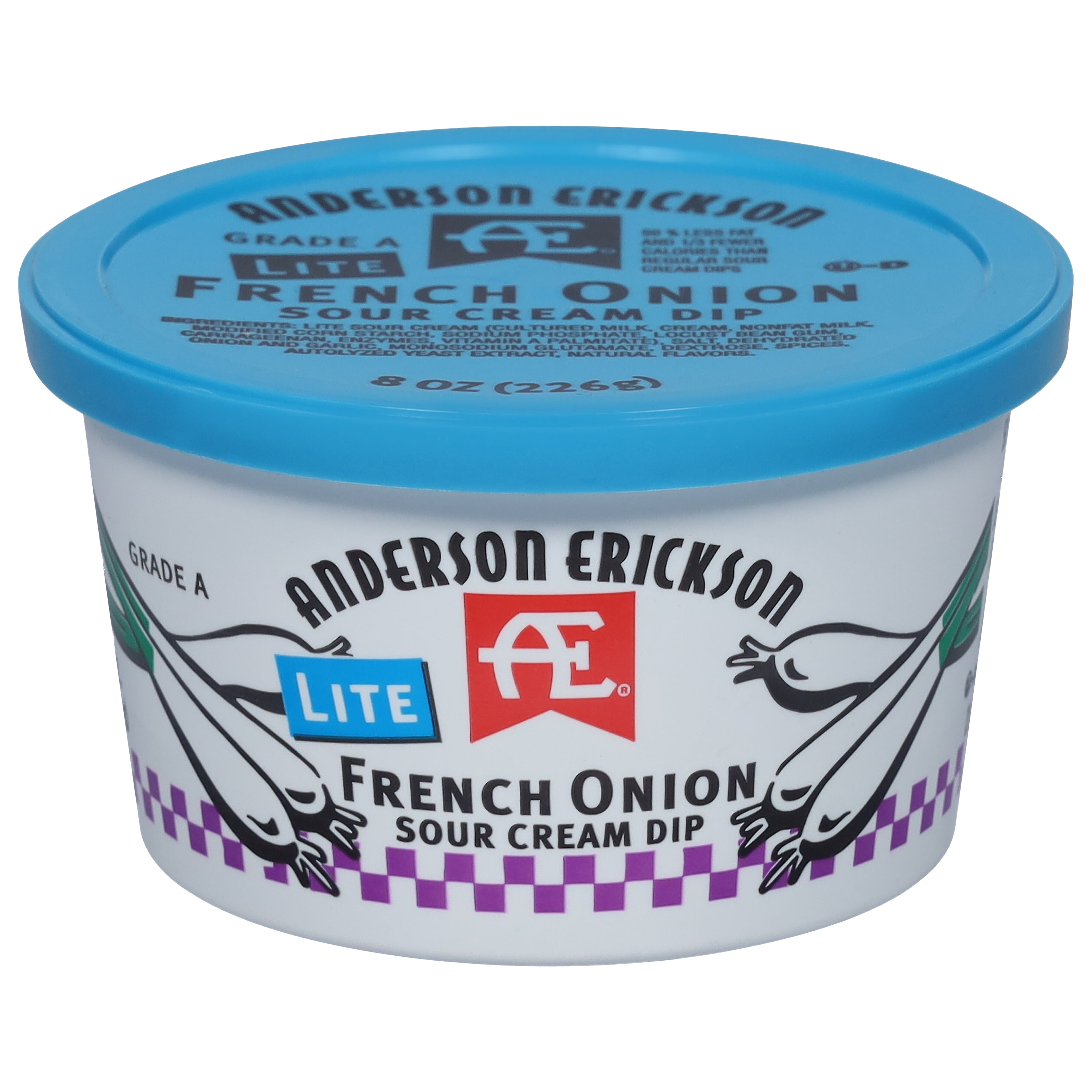 Anderson Erickson Lite French Onion Sour Cream Dip, 8 Oz.