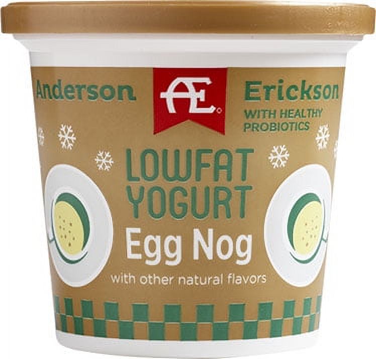 Anderson Erickson Low Fat Egg Nog Yogurt, 6 Oz.