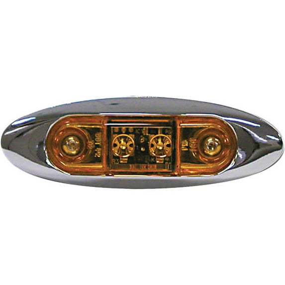 Anderson LED Clearance/Side Marker Light Kit with Chrome Bezel