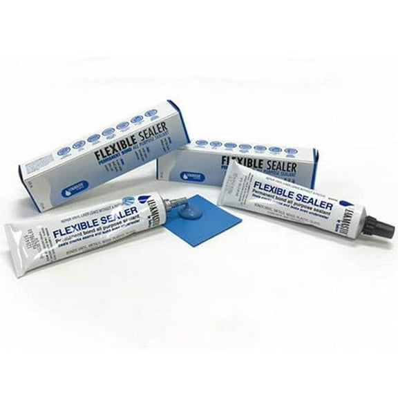 Anderson Manufacturing ANDFS4B, Vinyl, Blue Pool Flexible Sealer Industrial Sealant, 4 oz