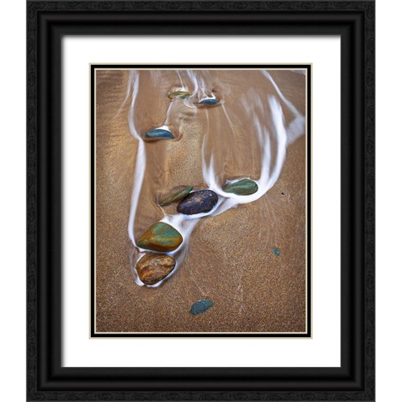 Anderson, Matt 20x24 Black Ornate Wood Framed with Double Matting Museum Art Print Titled - Zen Moment