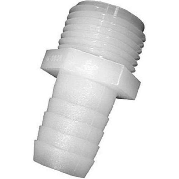 Anderson 53748-1212 Hose Adapter, 3/4 in, Barb X MGH, Nylon