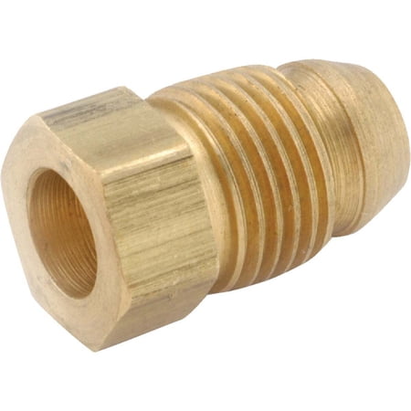 Anderson Metals 1/4 In. Double Compression Nut with Break-Away Sleeve 30880-04