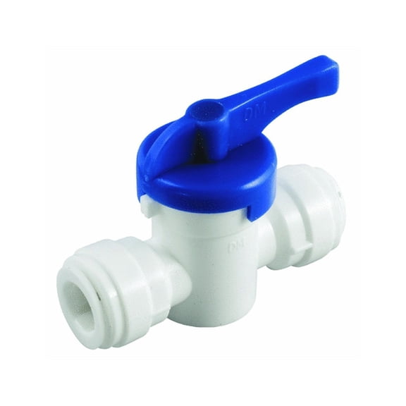 Anderson Metals Plastic Push-in Ball Valve