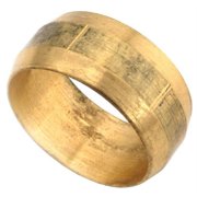 Amc 730060-02 1/8 Brass Lead Free Compression Sleeve 5 Count