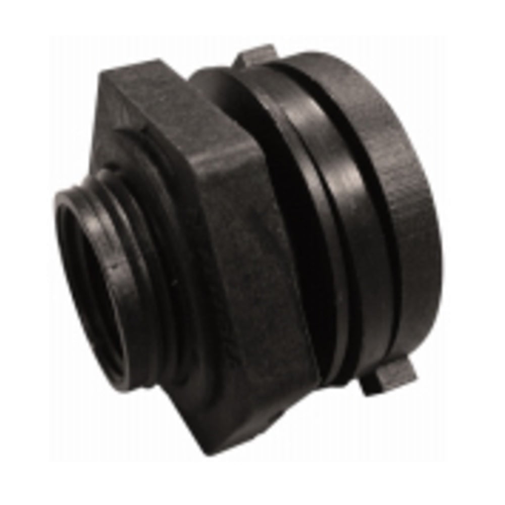 Anderson Metals 28694PB Schedule 40 Bulkhead Fitting, 3/4 Inch, Each