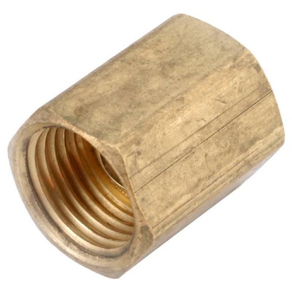 Anderson Metals  0.18 in. Inverted Flare Brass Inverted Union - Pack of 5