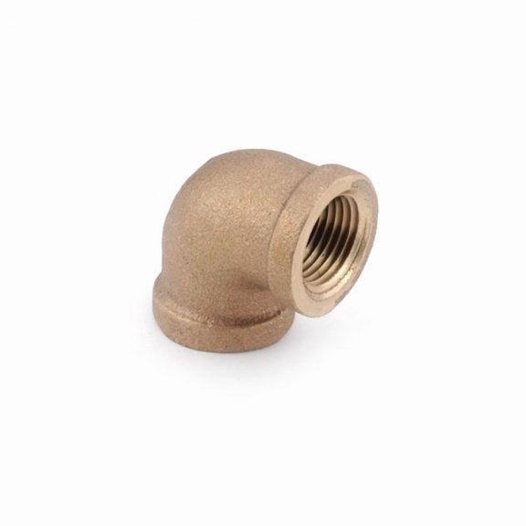 Anderson Metals 3/4 In. 90 Deg. Red Brass Threaded Elbow (1/4 Bend)