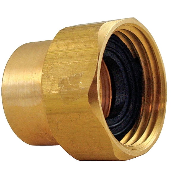 1 Pc Anderson Metals 3/4 In. Fht X 1/2 In. Fip Brass Adapter
