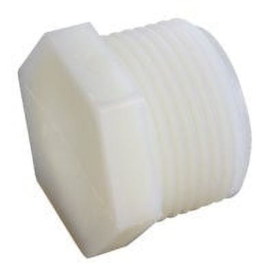 3/8" Male Pipe Thread Nylon Hex Head Pipe Plug. Sold in Cases Of 10, Pack of 10