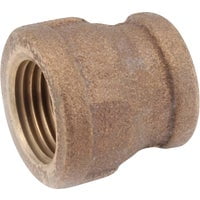 Anderson Metals 3/8 In. x 1/8 In. Threaded Reducing Brass Coupling 738119-0602