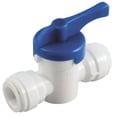 thumbnail image 1 of Anderson Metals 3/8 In. x 3/8 In. Plastic Push-In Ball Valve 53906-06, 1 of 3