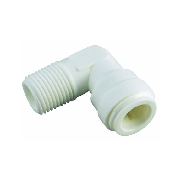 Anderson Metals Corp. Male Elbow 53069-1008 - Plastic Fitting - 5/8 In. Od X 1/2 In. Mip