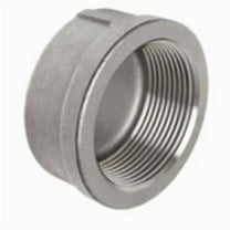 Anderson Metals 62473B 0.5 in. 304 Stainless Steel 150 lbs NPT Threaded Cap, Galvanized