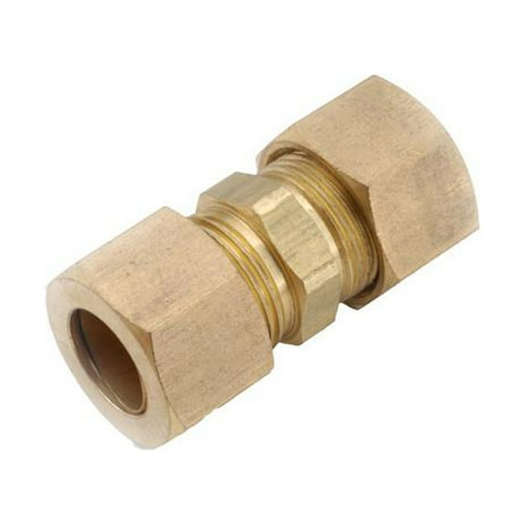 Anderson Metals 710062-10 Compression Fitting, Union, Lead Free, 5/8 Compression x 5/8 In. Compression - Quantity 10