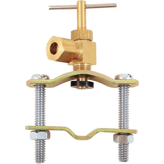Anderson Metals 1/4 In. Low Lead Brass Saddle Valve 759195-04