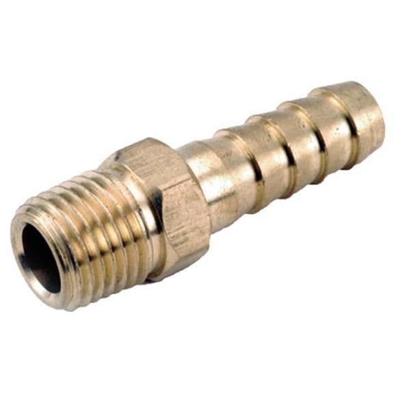 Anderson Metals 717001-0406 .25 x .38 in. Male Pipe Thread Barb Insert
