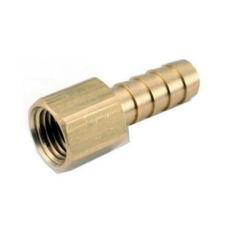 Anderson Metals 717002-0604 .38 x .25 in. Female Iron Pipe Thread Barb Insert