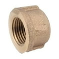 thumbnail image 1 of Anderson Metals 738108-06 Pipe Cap Fitting, Lead Free Brass, 3/8 In. - Quantity 5, 1 of 1
