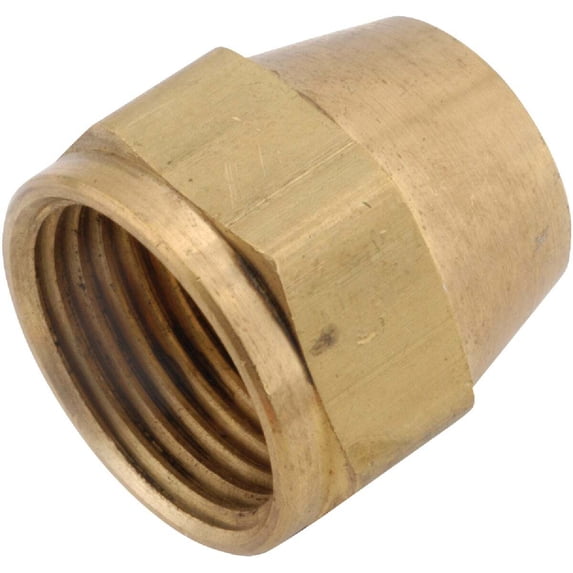 Anderson Metals 754014-05 5/16-Inch Brass Short Flare Nut