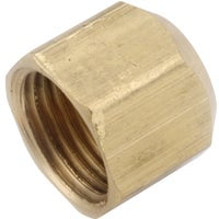 Anderson Metals 754040-08 .5 in. Brass Low Lead Flare Cap