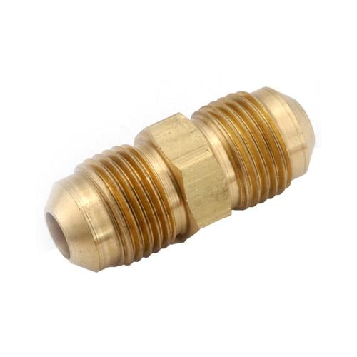 Pipe Fitting, Flare Union, Lead-free Brass, 3/8", Anderson, 754042-06