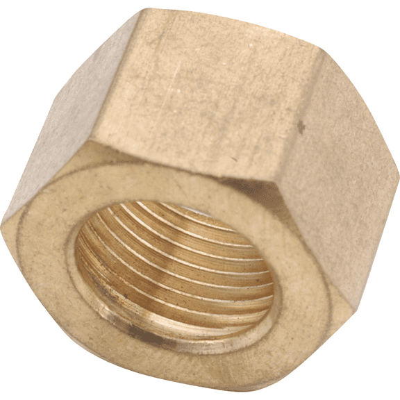 Anderson Metals Compression Nut - Single Pack  Construction & DIY Use, Standard Hardware Spec