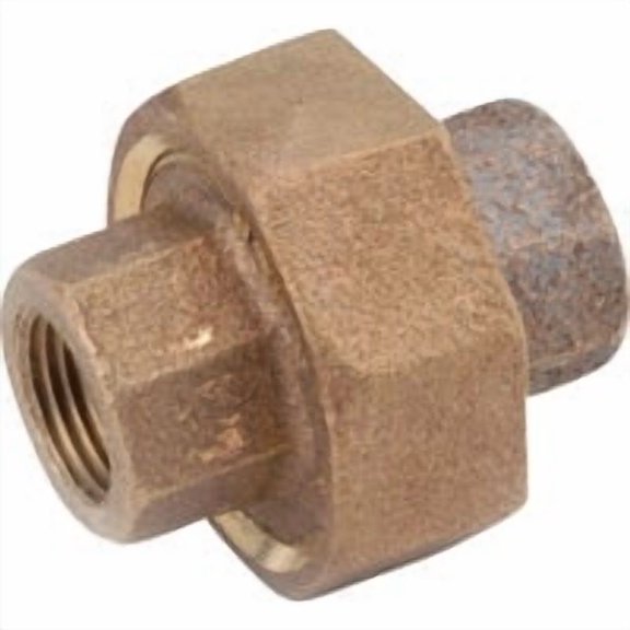 Anderson Metals Corp Inc Red Brass Threaded Union - Pack of 4 Shop Supply Pack