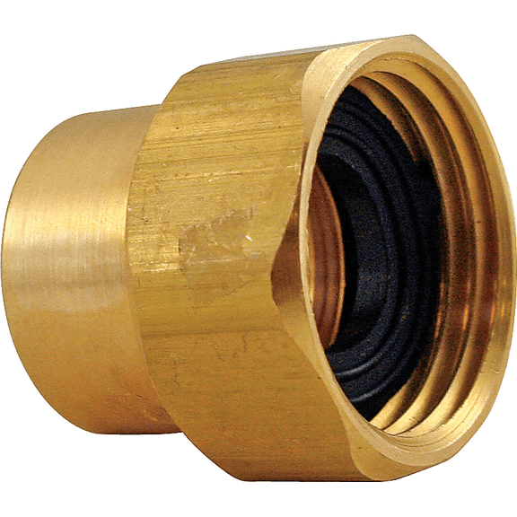 Anderson Metals Female Hose X Female Pipe Thread Adapter - Pack of 4 Garden & Landscape Use, Standard Connection