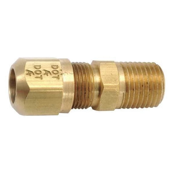 Anderson Metals Male Connector, Compression, Tube x MNPT 1468X532X2
