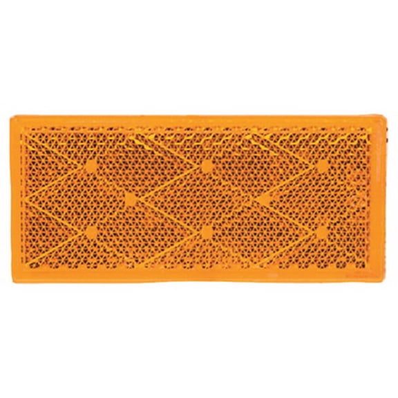 Anderson Marine New Stick On Amber Reflectors 2 Pack, 177-E483A
