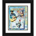 thumbnail image 1 of Anderson, Noland 15x18 Black Ornate Wood Framed with Double Matting Museum Art Print Titled - Hen Peck, 1 of 4