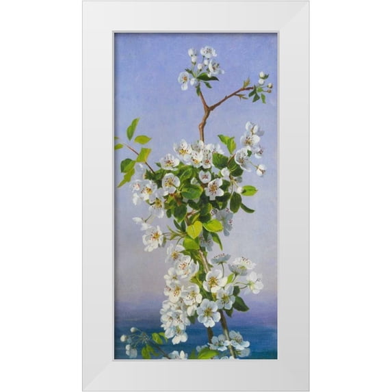 Anderson, Sophie 14x24 White Modern Wood Framed Museum Art Print Titled - Blossom I
