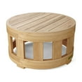 thumbnail image 1 of Anderson Teak TB-808C 13 x 24 in. Dia. Circular Coffee Table, Natural Smooth Well Sanded, 1 of 2