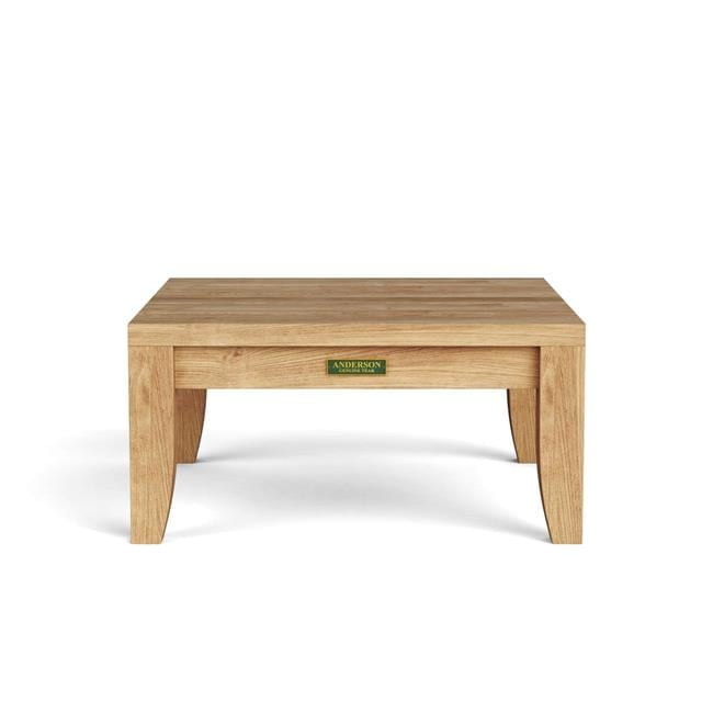 Coronado Premium Teak 24" Square Outdoor Side Table