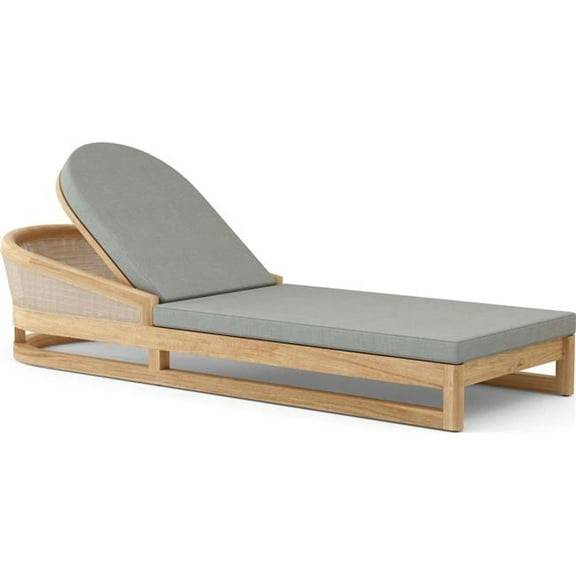 Anderson Teak 78.25 in. Catania Chaise Lounge