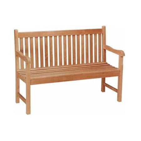 Anderson Teak BH-004S 4-Foot Straight Bench