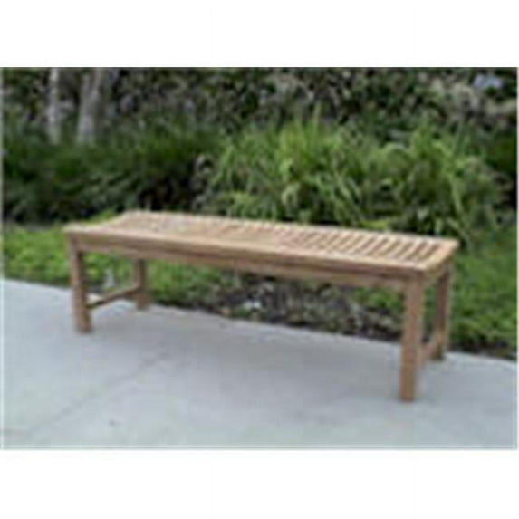 Anderson Teak BH-459B Casablanca 59 Inch Backless Bench