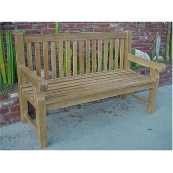 Anderson Teak BH-705S Devonshire 3-Seater Extra Thick Bench