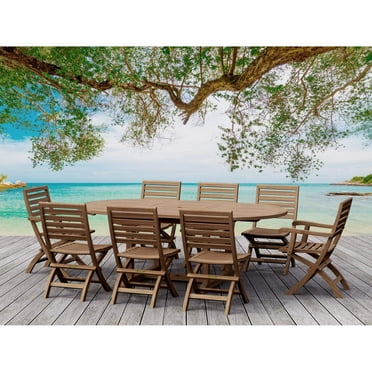 Anderson Teak Bahama Andrew 9-Pieces Dining Set