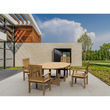 Anderson Teak Bahama Brianna 5-Pieces Extension Dining Set
