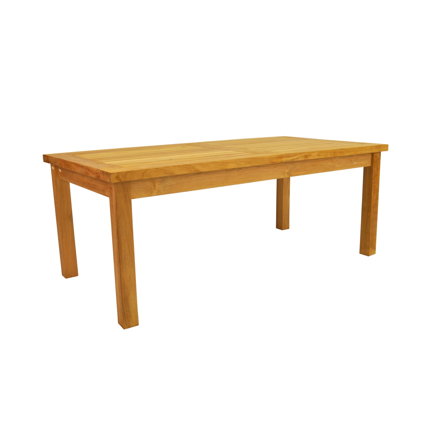 Bahama Teak Rectangular Outdoor Coffee Table
