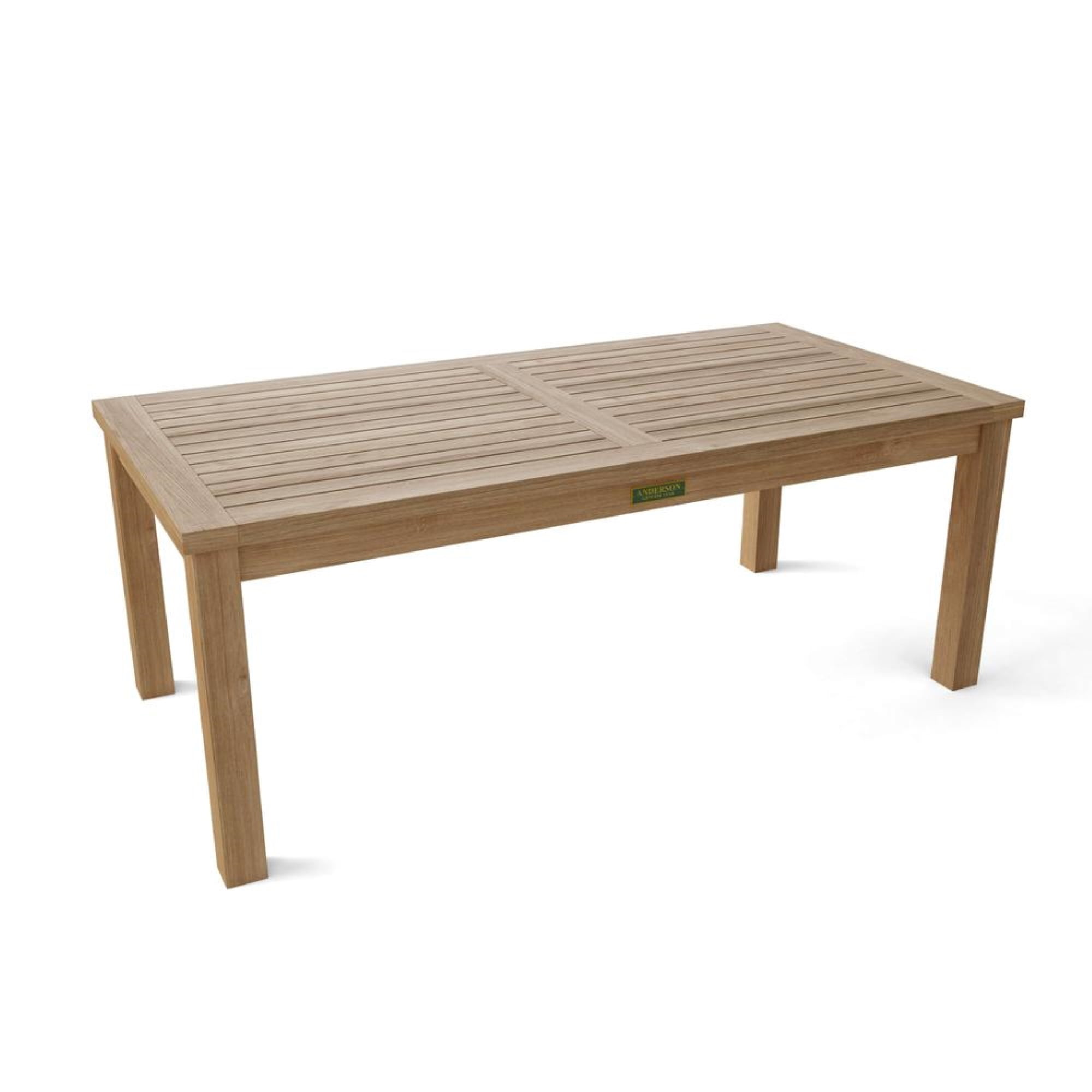 Bahama Teak Rectangular Outdoor Coffee Table