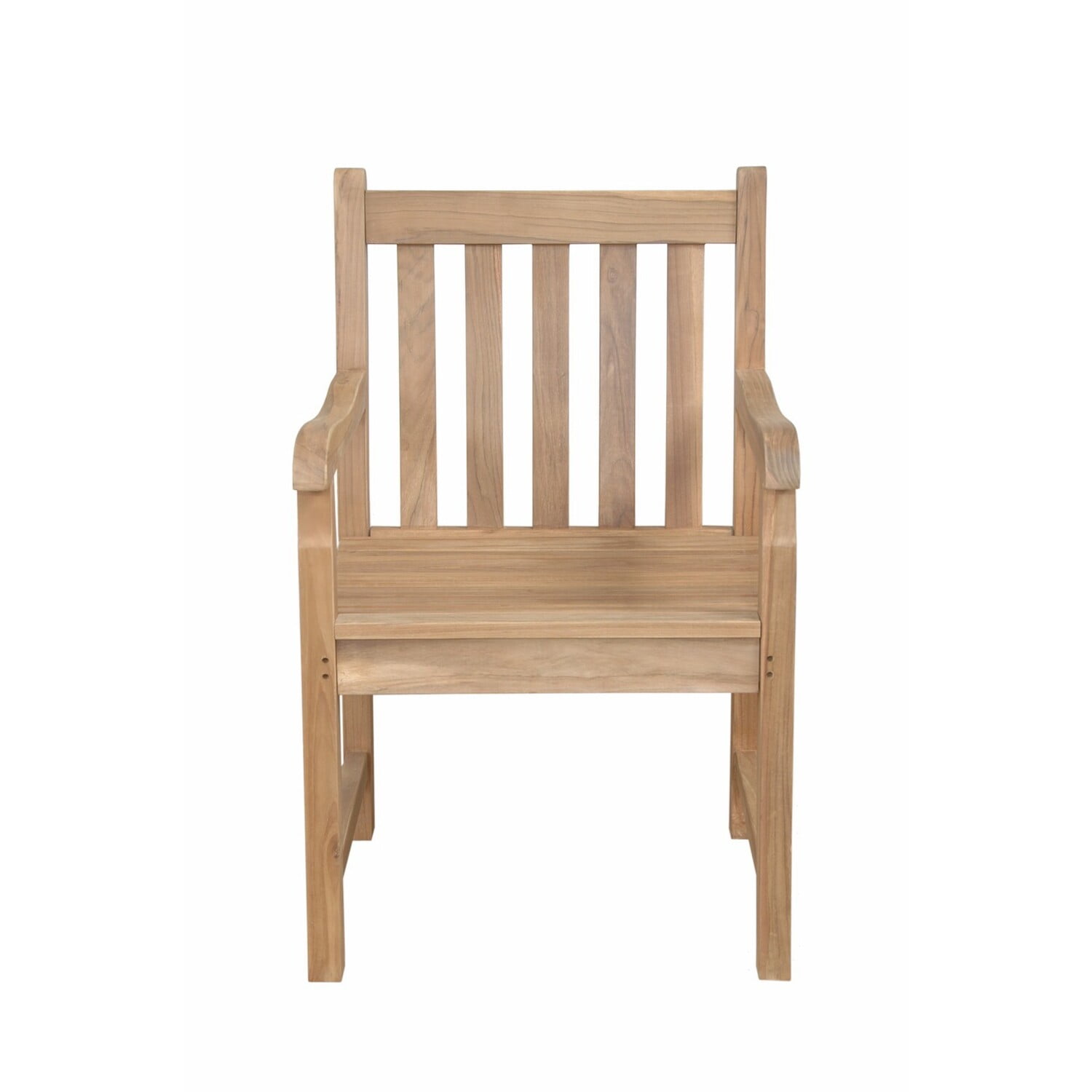 Braxton Teak Outdoor Dining Chair with Cushions