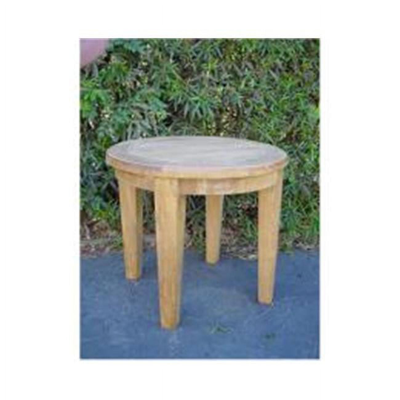 Anderson Teak Brianna 20 Inch Round Side Table - Walmart.com