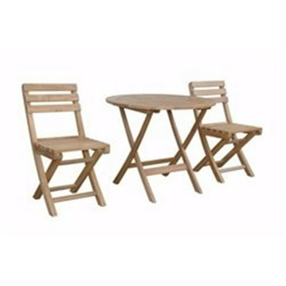 Anderson Teak Chester Alabama 3-Pieces Bistro Set